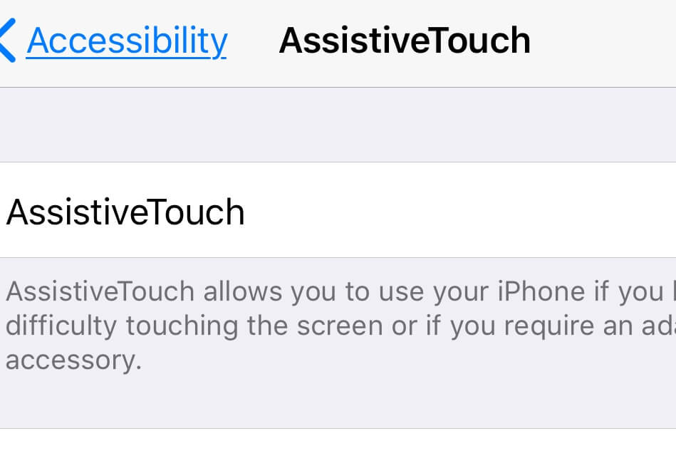 How to use Assistive Touch On iPhone