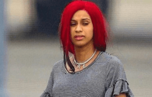 Cardi B without makeup