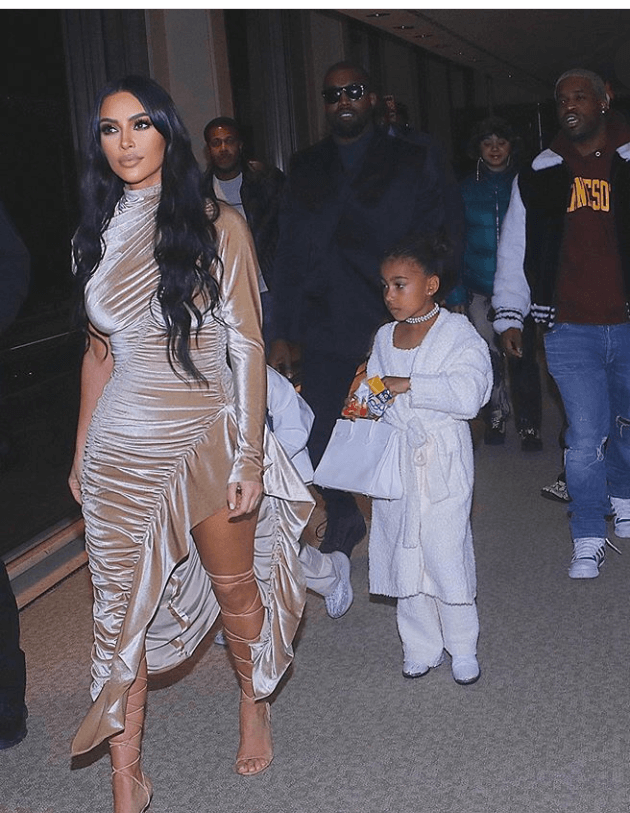 Kim Kardashian and husband Kanye West